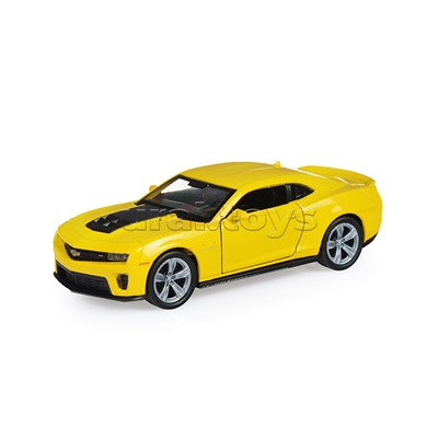 Набор 1:38, Hummer H3, Chevrolet Camaro ZL1, с прицепом, 2 шт.