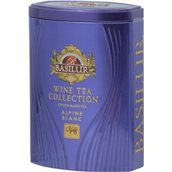 BASILUR. Wine Tea. Альпийский бриз 75 гр. жест.банка