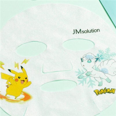 JMsolution Маска тканевая успокаивающая с аллантоином - Stamp in allantoin mask pokemon, 30мл