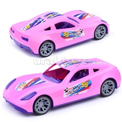 Машинка Turbo "V-MAX" розовая 40 см