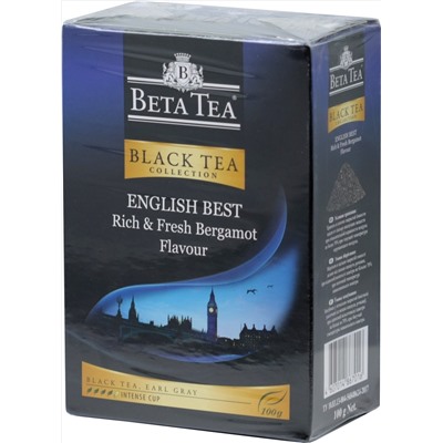 BETA TEA. English Best 100 гр. карт.пачка
