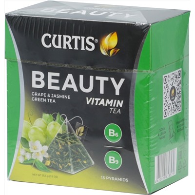 CURTIS. Beauty tea (пирамидки) карт.пачка, 15 пак.