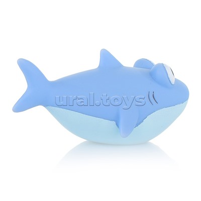 Игрушка для ванны Акуленок 10 см в сетке