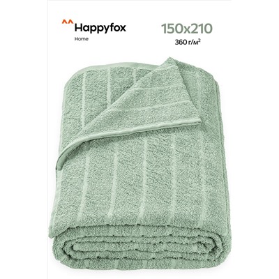 Махровая простыня 150Х210 Happy Fox Home