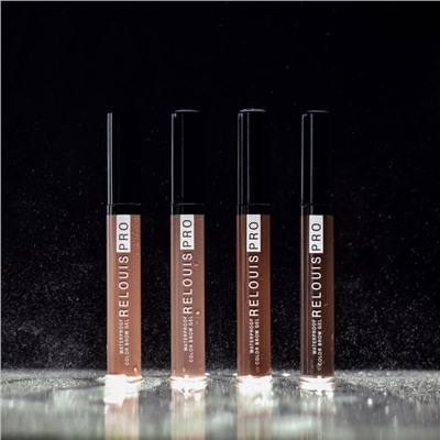 Гель для бровей водостойкий оттеночный PRO Waterproof Color Brow Gel тон 03 Brown