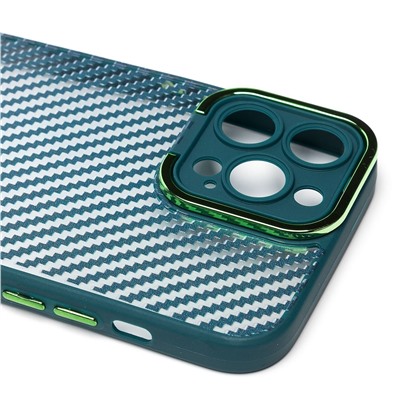 Чехол-накладка - PC077 для "Apple iPhone 14 Pro Max" (dark green)