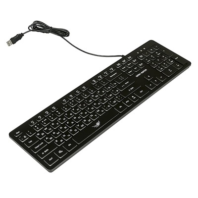 Клавиатура Dialog KGK-17U Gan-Kata мембранная игровая с подсветкой USB (black)
