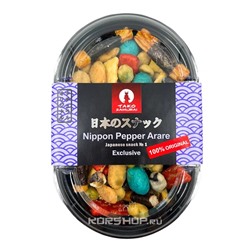 Японские снэки Пеппер Арарэ Тако Самурай Nippon Snack, 90 г Акция