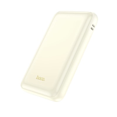 Внешний аккумулятор Hoco Q21 Great 22.5W 10000mAh (milky white)