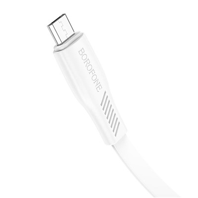 Кабель USB - micro USB Borofone BX85  100см 2,4A  (white)