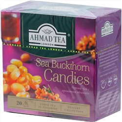 AHMAD TEA. Desserts Collection. Sea buckthorn карт.пачка, 20 пирамидки