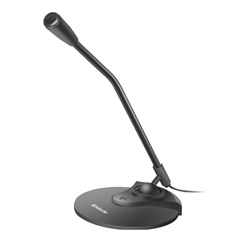 Микрофон Defender MIC-117 конденсаторный, настольный (black)