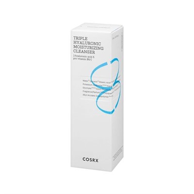 Cosrx Пенка увлажняющая для умывания – Hydrium trple hyaluronic moisturizing cleanser, 150мл