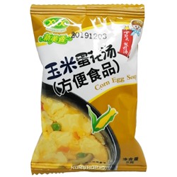 Суп быстрого приготовления кукурузно-яичный Hubei Xinmeixiang, Китай, 8 г. Срок до 19.10.2023. АкцияРаспродажа