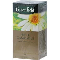 Greenfield. Rich Camomile карт.пачка, 25 пак.