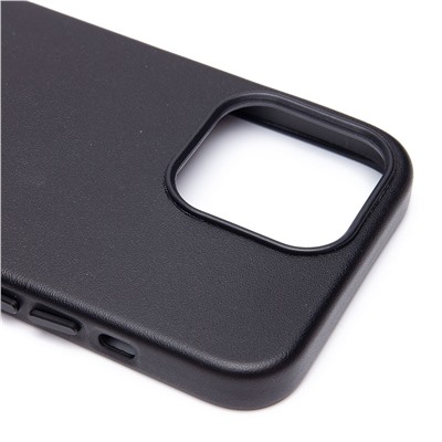 Чехол-накладка ORG SM002 экокожа SafeMag для "Apple iPhone 13 Pro" (black)