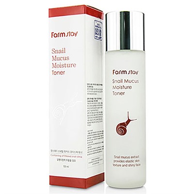 FarmStay Тонер увлажняющий с муцином улитки - Snail mucus moisture toner, 150мл