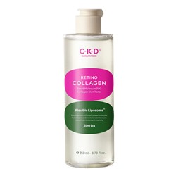 CKD Тонер для лица омолаживающий - Retino collagen small molecule 300 collagen skin toner, 250мл