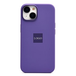 Чехол-накладка ORG Silicone Case SafeMag с анимацией для "Apple iPhone 14" (iris)