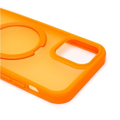 Чехол-накладка - SM088 SafeMag  для "Apple iPhone 12/iPhone 12 Pro" (orange)