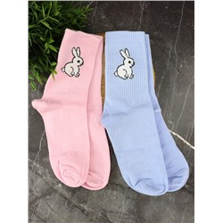 Носки женские "Cute bunny", р. 35-40, 2 пары
