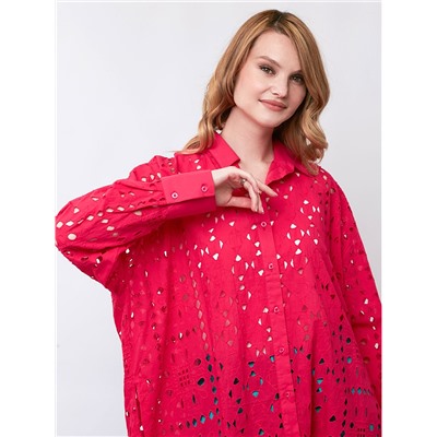 Блуза-рубашка 100%хлопок FABRETTI  NSH0120-73
