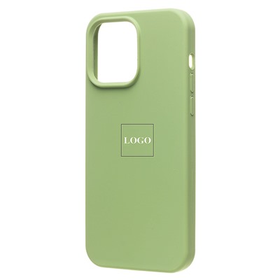 Чехол-накладка [ORG] Soft Touch для "Apple iPhone 14 Pro Max" (light green) (212219)