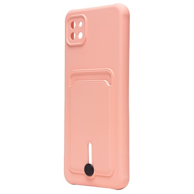 Чехол-накладка - SC304 с картхолдером для "Samsung SM-A226 Galaxy A22s 5G" (light pink) (208725)