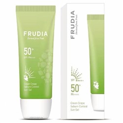 Frudia Крем солнцезащитный с виноградом - Grape sebum control cooling sun SPF50+ PA++++, 50г