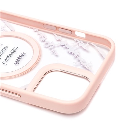 Чехол-накладка - SM015 SafeMag для "Apple iPhone 13 Pro Max" (003) (light pink)