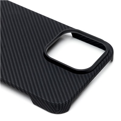 Чехол-накладка - SM009 POSH KEVLAR SafeMag для "Apple iPhone 14 Pro Max" (black)