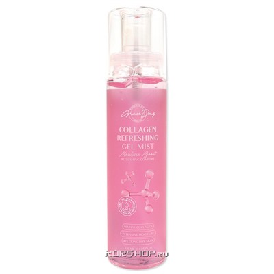 Гель мист для лица с коллагеном Collagen Refreshing Gel Mist Grace Day, Корея, 120 мл Акция