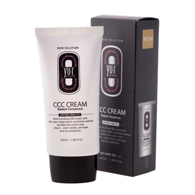 YU.R ССС-крем корректирующий - CCC cream (medium) SPF50+ PA+++, 50мл