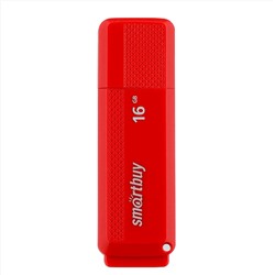 Флэш накопитель USB 16 Гб Smart Buy Dock (red)
