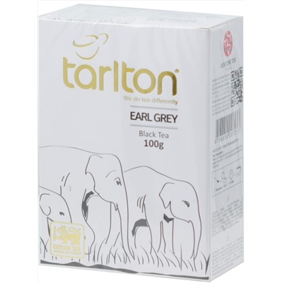 TARLTON. Earl Grey 100 гр. карт.пачка