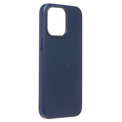 Чехол-накладка ORG SM002 экокожа SafeMag для "Apple iPhone 15 Pro Max" (pacific blue)