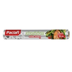 Фольга алюминиевая Paclan Extra strong с ЭМБОССИНГОМ 10 м*29 см в рулоне