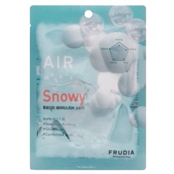 Обновляющая кремовая маска для лица Air Mask 24 Snowy Frudia, Корея, 27 мл Акция