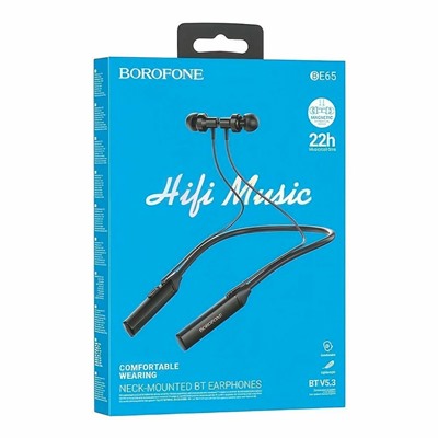 Bluetooth-наушники внутриканальные Borofone BE65 Gratified (black)