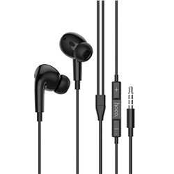 Проводные наушники с микрофоном внутриканальные Hoco M1 Pro Original series Jack 3,5  (black)