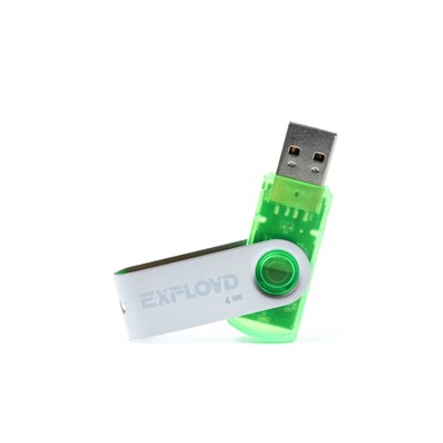 Флэш накопитель USB 4 Гб Exployd 530 (green)