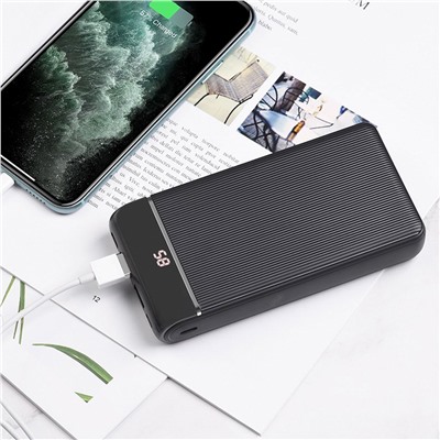 Внешний аккумулятор Hoco J59A 20 000mAh Micro/Type-C/Lightning/USB*2 (black)