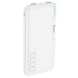 Внешний аккумулятор Hoco J82 10000mAh Micro/Type-C/USB*2 (white)