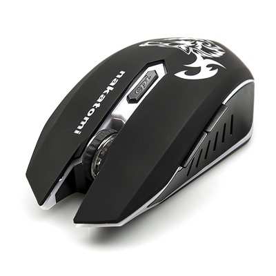 Мышь оптическая беспроводная Nakatomi Gaming mouse MROG-15U RF, игровая