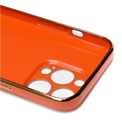 Чехол-накладка - SC301 для "Apple iPhone 13 Pro" (orange) (208156)