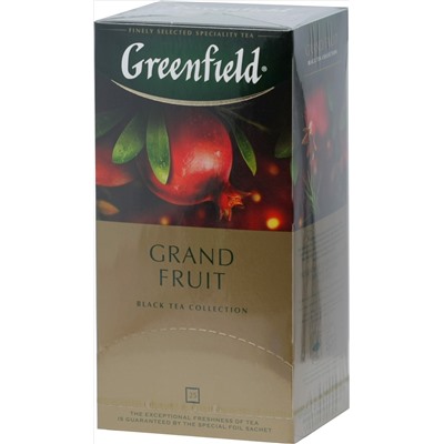 Greenfield. Grand Fruit карт.пачка, 25 пак.