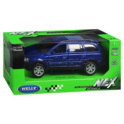 Машинка 1:32 Volvo XC90, пруж. мех., цв. в асс.