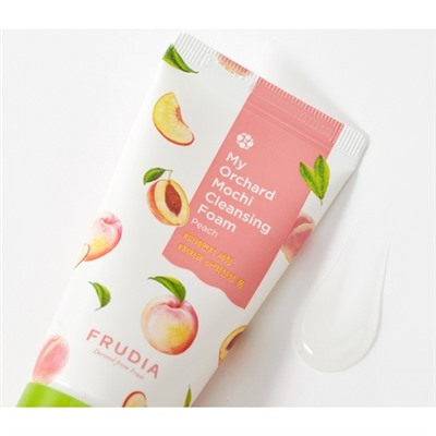 Frudia Пенка-моти очищающая c персиком «мини» - My orchard peach mochi cleansing foam mini, 30мл