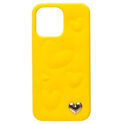 Чехол-накладка - SC319 для "Apple iPhone 13 Pro Max" (yellow) (215427)