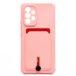 Чехол-накладка - SC304 с картхолдером для "Samsung SM-A536 Galaxy A53 5G" (light pink) (208765)